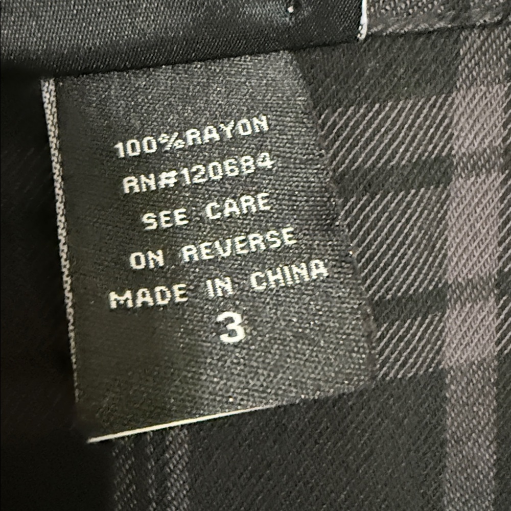 Torrid Black and Gray Plaid tunic Dress women 3X high low festival casual soft - Picture 7 of 9